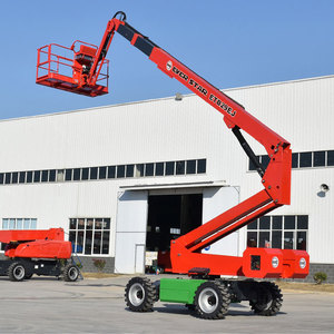 Plataforma elevadora articulada eléctrica Ever Star de 18 m de altura de trabajo, tipo rueda, para construcción de almacenes - Product Image 1