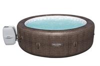 Baignoire gonflable Bestway 60023 pour adultes, en PVC, écologique, pliable, portable, spa pour 2 personnes