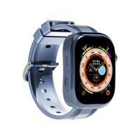 Montre connectée magnétique pour enfants avec écran OLED incurvé Android, IP67, batterie longue durée, suivi du sommeil, appels vidéo, positionnement