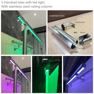 HDSAFE <span class=keywords><strong>Rampe</strong></span> LED extérieure en acier inoxydable pour balcon, barrière, pont, balustrade, villa, immeuble, <span class=keywords><strong>escalier</strong></span>, garde-corps - Product Image 5