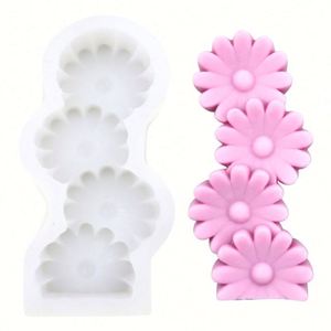 Molde de Silicona para Pastel de Margaritas, para Repostería Casera, Chocolate, Aromaterapia, Yeso Decorativo, OEM/ODM - Product Image 2