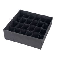Boîte de rangement pliable et flexible en tissu non tissé écologique pour bureau, paniers de tiroir extensibles et ajustables pour épices et commodes