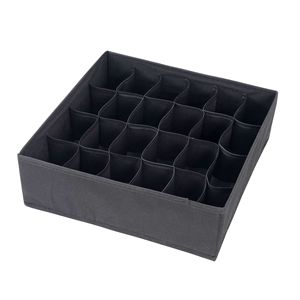 Boîte de rangement pliable et flexible en tissu non tissé écologique, organisateur d'épices, paniers de tiroir de commode, bacs, conteneurs, séparateurs - Product Image 5
