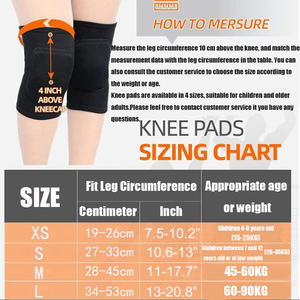 Rodillera y Codera Cómoda de Fitness WOSWEIR de EVA con Soporte de Refuerzo para Rótula para Baile, Voleibol, Yoga y Actividades Infantiles - Product Image 6
