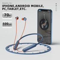 Casque sans fil SIBYL Bass V5.2, écouteurs sans fil, bandeau sport, écouteurs parfaits, accessoires pour casque Bluetooth, téléphone portable