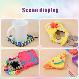 Hot Selling Stretchy Braided Crafts <strong>Loops</strong> Toy Accessories DIY Woven <strong>String</strong> Braided <strong>Loops</strong> for Children Kids - Product Image 6