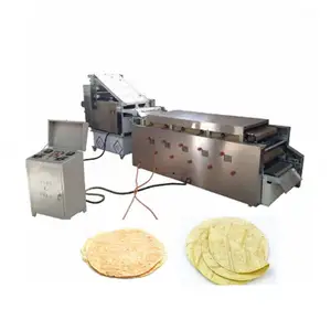 Otomatik pide ekmek üretim hattı Roti Charpati üretim hattı Lavashi Mixco ekmek arap ekmek üretim hattı