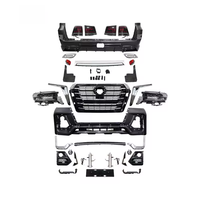 Kit Carrosserie Complet Personnalisé de Haute Qualité pour LC200 LC (Modèle 2016 et Postérieur) - Grille de Pare-chocs et Phares Inclus