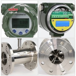 0.5% Độ chính xác 0.2% lưu lượng chất lỏng mét kỹ thuật số nhiên liệu dầu Flow Meter tuabin lưu lượng kế với RS485 đầu ra - Product Image 2