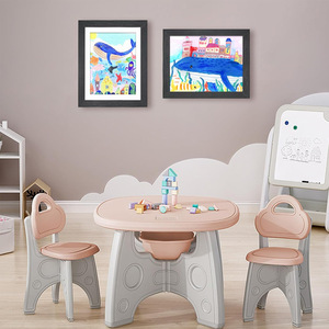 Kids Art <b>Frame</b> Wooden Sliding <b>Black</b> Rectangle Print <b>Frame</b> For Living Room Study Decor - Product Image 2
