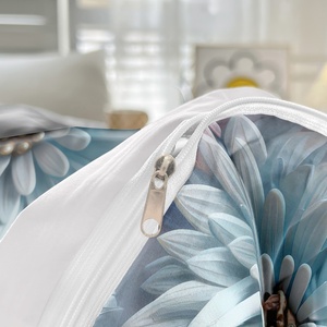 Hiện Đại 5D Duvet Cover <span class=keywords><strong>Set</strong></span> 200TC Polyester Hoa Mô Hình Có Sẵn Vua Cho Khách Sạn Nhà 5D Bộ Đồ Giường Bộ - Product Image 6