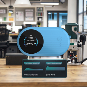 A10S 3000mAh Battery 4G LTE Dual-Band Portable WiFi <b>Router</b> 150Mbps Unlocked <b>Mobile</b> Hotspot VoIP WEP Firewall 10 User Wifi Modem - Product Image 1