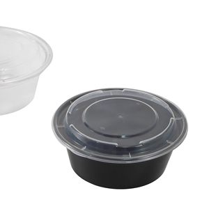 Bát mì tròn dùng một lần chất lượng tốt, không chứa BPA, đơn giản, có nắp, an toàn với lò vi sóng - Product Image 1