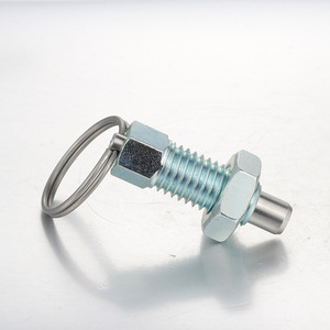ZPBUL <strong>Excellent</strong> Quality Stainless Steel Galvanized Coarse Thread Spring Retractable Pull Ring Indexing <strong>Plunger</strong> - Product Image 3