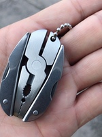 Mini Pince Multifonction Pliante de Poche Outils Multifonctions pour l'Extérieur