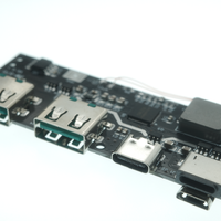 Banco de Energía de 22.5W con 5 Puertos, Carga Rápida Bidireccional, Módulo de Alimentación Móvil, Placa de Circuito, Kit de Placa Base DIY, QC4+PD3.0