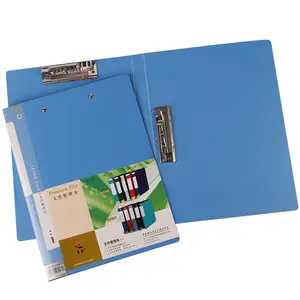 3 hole 2 pockets plastic office file folder china manufacture custom pp a4 report cover pressen folder