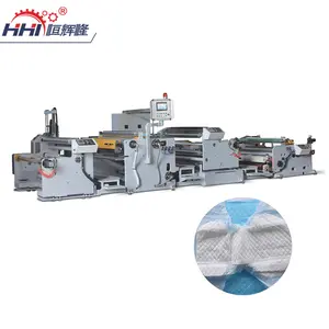 230M/Min High Speed Big Wide Hotmelt(Pur) Pur Hot Melt Adhesive Adult Incontinence Products Fabric Laminate Laminating Machine