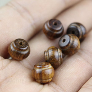 African Rosewood Beads 7x9mm <b>Ball</b> Shape Unisex Religious Ceremonies Scattered Beads For Prayer <b>Bracelets</b> - Product Image 2
