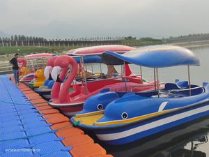 Bicicleta Acuática Aqua Pedal con Material de Fibra de Vidrio, Modelo Cohete, Bote a Pedales con 4 Asientos en Venta, Modelo Flamingo - Product Image 6