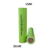 Cellules de batterie au lithium-ion cylindriques 33140 15000mAh 3.2V 50Ah Lifepo4 prix moins cher 33140 3.2V 15Ah Lifepo4 cellule LFP