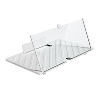 New Arrival 20-inch Retractable Plastic Phone Screen Magnifier Hd Desktop Movie-viewing Phone Stand Lazy-person Holder