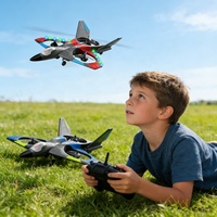 WGNRC V27 WIFI Quadricottero RC con Trasmissione Immagini, Giocattolo Aereo da Caccia RC, Aeroplano Telecomandato Acrobatico con Telecamera