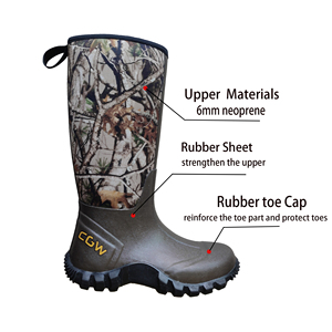 Nhà Sản Xuất OEM Cao Su Không Thấm Nước NEOPRENE Săn Bắn Khởi Động Mưa Dài Cho Nam Giới - Product Image 5