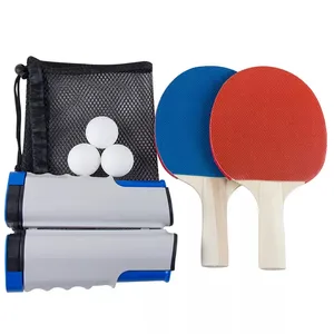 ActEarlier Ping Pong ball portable table tennis net set retractable table tennis net set