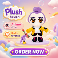 Créez votre propre poupée en peluche super douce avec rembourrage en coton PP, jouet en peluche personnalisé