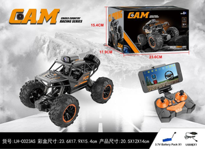 Vente en gros usine Voiture RC 1/18 en alliage haute vitesse avec caméra Wi-Fi pour enfants, véhicule RC tout-terrain 4x4 pour drift et <span class=keywords><strong>escalade</strong></span> - Product Image 2