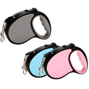 3/5 metri guinzaglio retrattile per cani in Nylon materiale a strisce di plastica con controllo automatico del cane in piombo impugnatura antiscivolo - Product Image 1