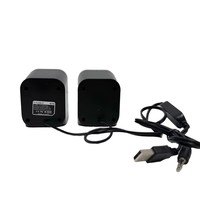 Altavoz Mini con Cable T-WOLF S10, Altavoz Pequeño para Computadora, Altavoz Portátil Económico, Altavoz USB con Audio de 3.5 mm para Computadora de Escritorio, Laptop, PC