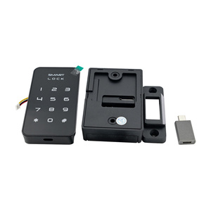 Serrure numérique intelligente en plastique ABS pour <span class=keywords><strong>tiroir</strong></span> de bureau ou armoire métallique – Vente en gros - Product Image 3