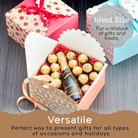 Vente chaude de grands coffrets cadeaux floraux avec couvercles et rubans Boîtes à friandises pour cadeaux, produits de boulangerie, biscuits carrés, chocolat