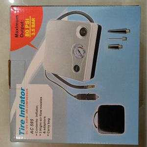 Mini Bomba de Aire Portátil para Automóvil de 28 Cilindros, 12 V CC, Material ABS, con Pantalla Indicadora y Luz de Emergencia, Certificación CE, ROHS, FCC - Product Image 4