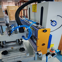 Machine d'impression sérigraphique industrielle SGW, imprimante à plat pneumatique pour l'emballage, l'électronique, la publicité et les produits