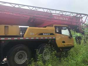 Encuentra un icono similar SANY usado 80T Camión grúa STC800C6 con pluma de 60m motor Weichai carga de elevación - Product Image 6