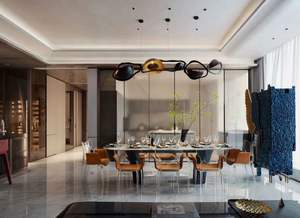 Diseño de Interiores Estilo Nórdico Sanhai, Renderizado 3D Max de Penthouse, Plan Maestro, Casa Exquisita de Alta Gama, 1 Año de Garantía - Product Image 4