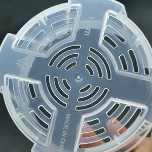 Vaso da fiori in plastica trasparente moderno da giardinaggio domestico su misura, vaso di orchidee traspirante con fori - Product Image 5