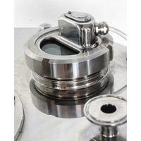 Fermenteur isotherme L&B 200L en acier inoxydable pour brassage et traitement du lait de graines, certifié CE, avec chauffage électrique/à la vapeur