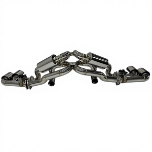 Système d'échappement Catback avec commande électronique des soupapes pour <span class=keywords><strong>Ferrari</strong></span> F430 Spider Cabriolet 4.3L V8 2005-2009 - Product Image 3