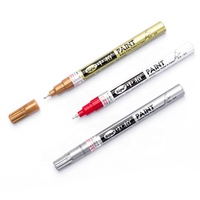Marqueur permanent multicolore haute performance à base d'huile anti-alcool SP150 pour loisirs créatifs, pointe aiguille 0,7 mm, finition fine