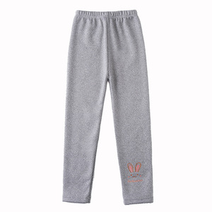 Venta al por mayor de lana gruesa de invierno capa base térmica medias para <span class=keywords><strong>niños</strong></span> pantimedias pantalones largos bordados más pantalones gruesos para niñas - Product Image 6