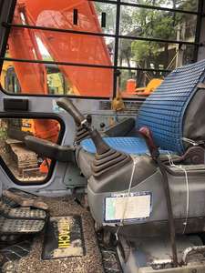 Excavadora de orugas de tamaño medio Hitachii EX120 usada, 12 toneladas, 0, 52m3, certificado CE, gran oferta - Product Image 6