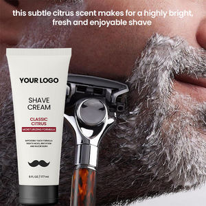 Crema de Afeitar Hidratante y Calmante Ecológica al por Mayor OEM/ODM para Hombres que Combate Raspaduras, Cortes y Irritación por Afeitado - Product Image 4