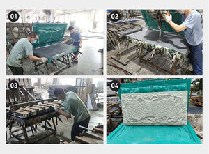 ألواح جدارية زخرفية خارجية PU وpu - Product Image 4