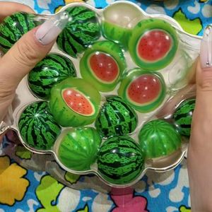 NEW Tiktok Viral Summer Watermelon Handmade Ball <b>Squishy</b> Toy Stress Relief Gift for Kids Adults Crunch Therapy Desk Toy - Product Image 4