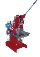 Machine de presse à chaud TJ-1E nouveau timbre de fer de marque pour la machine en laiton à commande manuelle de logo personnalisé