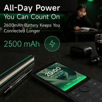 Teléfono Inteligente Duo Qin J36 Sin Cámara, 4G, Teclado, Android Mini, Compatible con Servicios de Google, Teléfono Móvil Seguro
